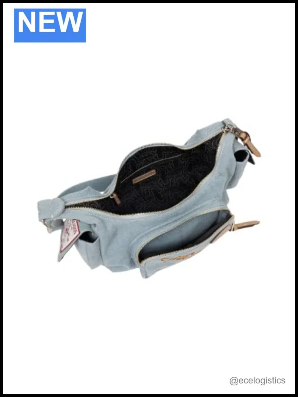 N/A denim hobo